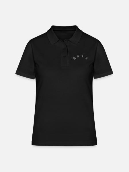 Oslo - Frauen Polo Shirt - Schwarz