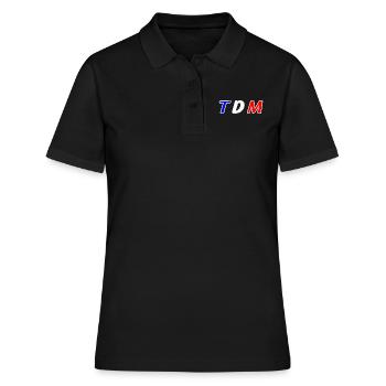 Tdm - Frauen Polo Shirt - Schwarz - Vorne - Ailine (174cm)