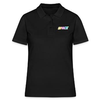 Space - Frauen Polo Shirt - Schwarz - Vorne - Ailine (174cm)
