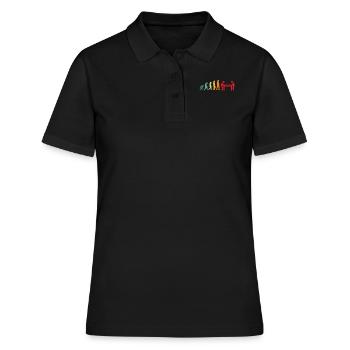 Évolution du baby-foot baby-foot - Polo Femme - noir - Devant - Ailine (174cm)