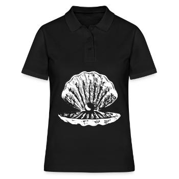 shell - Women's Polo Shirt - black - Front - Ailine (174cm)