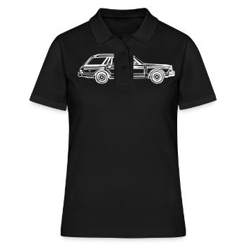 Longue voiture combinée - Polo Femme - noir - Devant - Ailine (174cm)