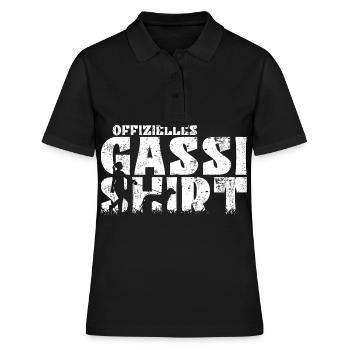 Schwarzwildbracke Slovenský Kopov Gassi Hunde Mama - Frauen Polo Shirt - Schwarz - Vorne - Ailine (174cm)