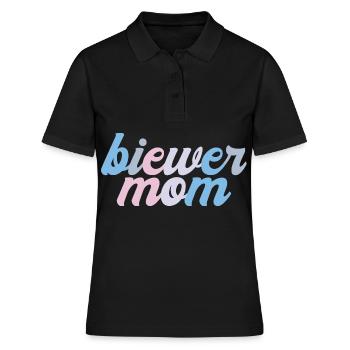 Biewer Yorkshire Terrier Dog Mix Mom - Women's Polo Shirt - black - Front - Ailine (174cm)