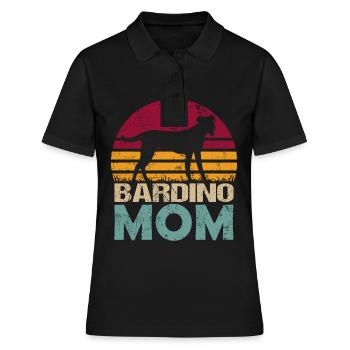 Bardino Majorero Canario Chien Maman - Polo Femme - noir - Devant - Ailine (174cm)