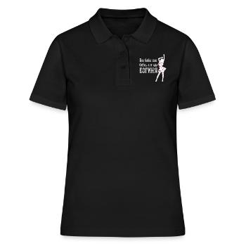 Vse bébé bébé kK oui Boginja Boginia - Polo Femme - noir - Devant - Ailine (174cm)