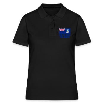 Îles Malouines - Polo Femme - noir - Devant - Ailine (174cm)