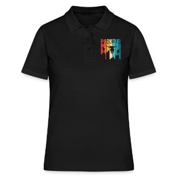 Parkour - Polo Femme - noir - Devant - Ailine (174cm)