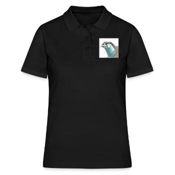Loutre mignonne (dessin) - Polo Femme - noir - Devant - Ailine (174cm)