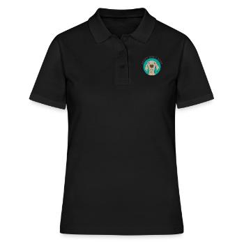 Adopt dont shop - Women's Polo Shirt - black - Front - Ailine (174cm)