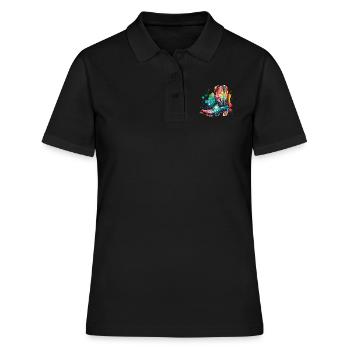 Danse en ligne Danse en ligne Danse en ligne Danse - Polo Femme - noir - Devant - Ailine (174cm)