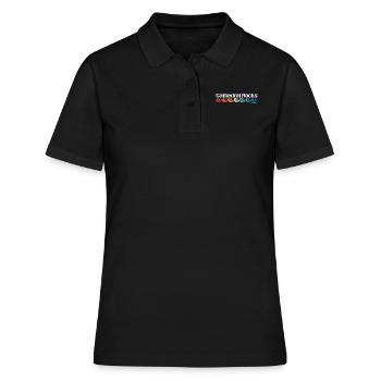 Cathedral Rocks - Women's Polo Shirt - black - Front - Ailine (174cm)