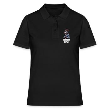 Before You Ask American Bully Bully Pit Bullys - Women's Polo Shirt - black - Front - Ailine (174cm)