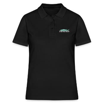Stör mich nicht | Störangeln | Störzucht - Frauen Polo Shirt - Schwarz - Vorne - Ailine (174cm)
