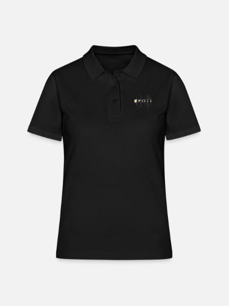 Lune - Polo Femme - noir
