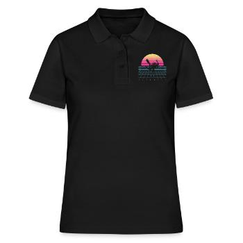 Scuba Diver Diver Plongée sous-marine Scuba Diver - Polo Femme - noir - Devant - Ailine (174cm)