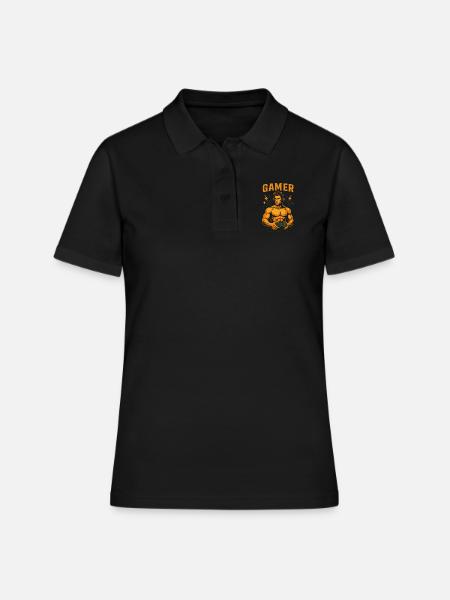 Joueur Suprême - Polo Femme - noir