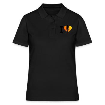 Vélo Vélo Vélo VTT Cyclisme - Polo Femme - noir - Devant - Ailine (174cm)