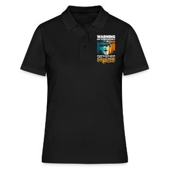 Saut en parachute Sports extrêmes Base Jump - Polo Femme - noir - Devant - Ailine (174cm)