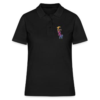 Équipe - Polo Femme - noir - Devant - Ailine (174cm)
