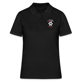Black and Tan Coonhound - Women's Polo Shirt - black - Front - Ailine (174cm)