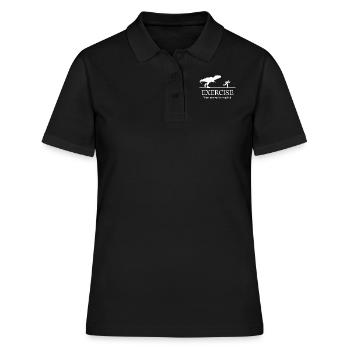 Exercer une certaine motricité requise - Polo Femme - noir - Devant - Ailine (174cm)