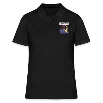 Kendo Japanese Bamboo Arts Martial Gift - Polo Femme - noir - Devant - Ailine (174cm)