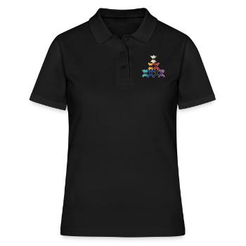 diabolo - Polo Femme - noir - Devant - Ailine (174cm)