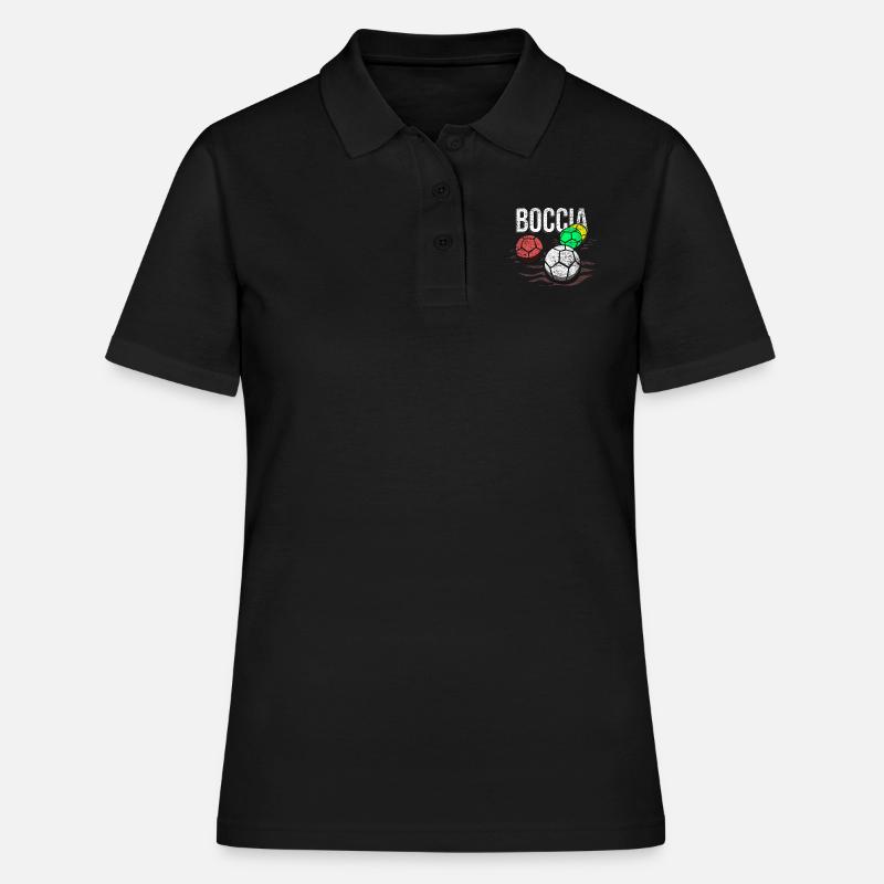 boccia - Women's Polo Shirt - black