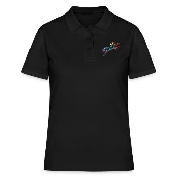 concours complet - Polo Femme - noir - Devant - Ailine (174cm)