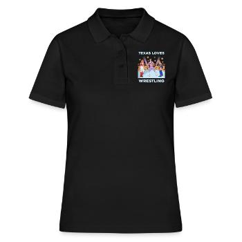 Conception de lutte au Texas pour les fiers fans du Texas - Polo Femme - noir - Devant - Ailine (174cm)