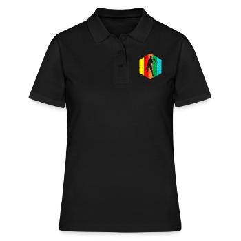 tennis - Polo Femme - noir - Devant - Ailine (174cm)