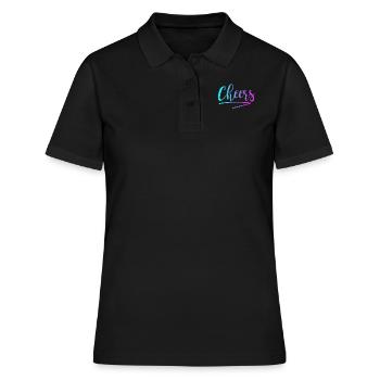 Cheers - Polo Femme - noir - Devant - Ailine (174cm)