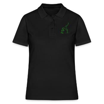 Yoga Yoga femme - Polo Femme - noir - Devant - Ailine (174cm)