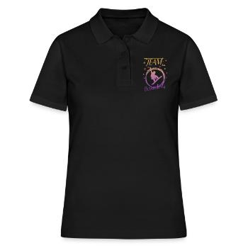 Boarding is my passion - Frauen Polo Shirt - Schwarz - Vorne - Ailine (174cm)