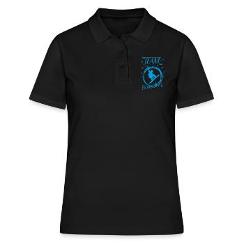 Snowboard Boarding Snowboarding - Frauen Polo Shirt - Schwarz - Vorne - Ailine (174cm)