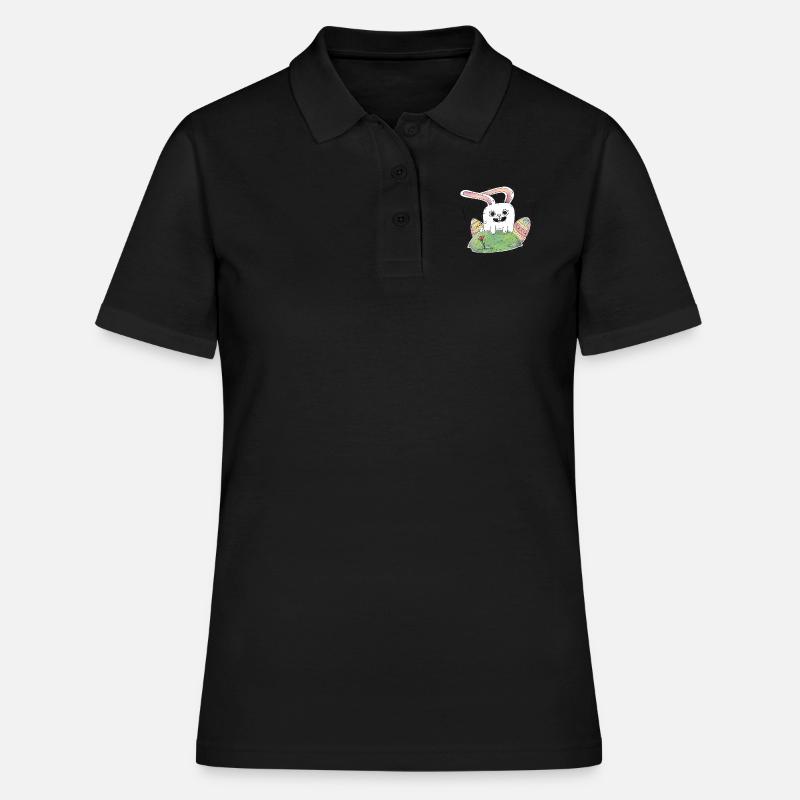 Easter is here! Nice gift Cool for kids - Women's Polo Shirt - black