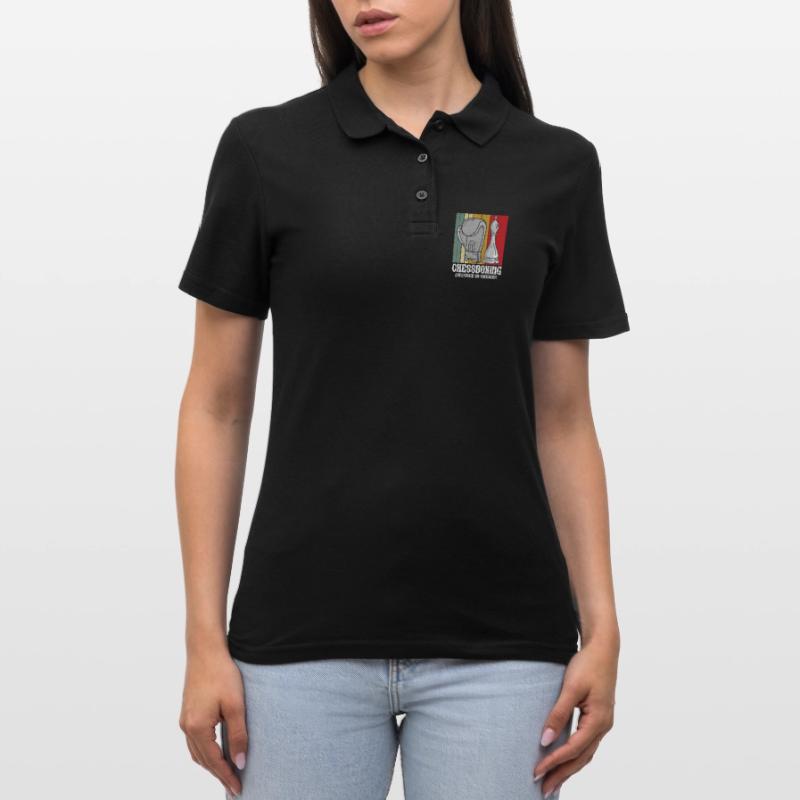 Schachboxen - Schachmatt Oder Knockout Schachboxen Frauen Polo Shirt