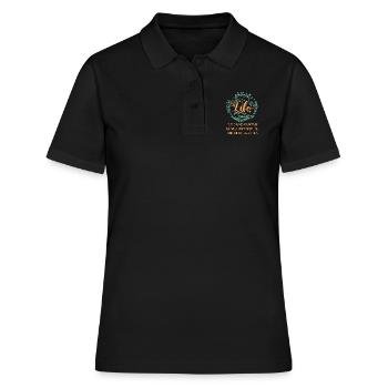 Vie Le moment embarrassant entre deux vies - Polo Femme - noir - Devant - Ailine (174cm)