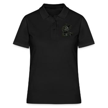 CARAÏBES - Polo Femme - noir - Devant - Ailine (174cm)