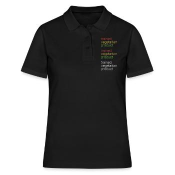 produit végétarien formé - Polo Femme - noir - Devant - Ailine (174cm)