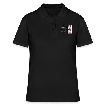 Conception de cours en ligne pour les jeunes fiers Pinoys - Polo Femme - noir - Devant - Ailine (174cm)