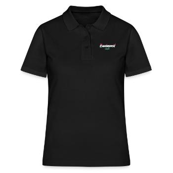 Budapest Hungary Tourist Souvenir Gift Idea - Frauen Polo Shirt - Schwarz - Vorne - Ailine (174cm)