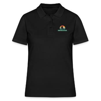 Duisbourg, ma ville ! - Polo Femme - noir - Devant - Ailine (174cm)