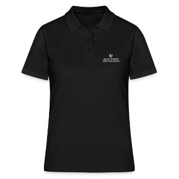St. Pierre und Miquelon - Frauen Polo Shirt - Schwarz - Vorne - Ailine (174cm)