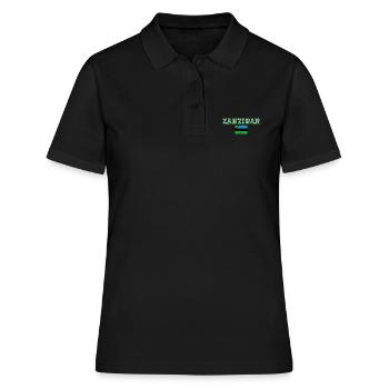 Zanzibar - Polo Femme - noir - Devant - Ailine (174cm)