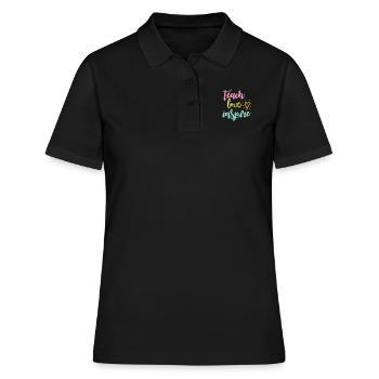 Teacher Influence Teacher Training School Teacher - Women's Polo Shirt - black - Front - Ailine (174cm)