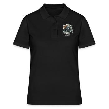 Couvercle de moto - Polo Femme - noir - Devant - Ailine (174cm)
