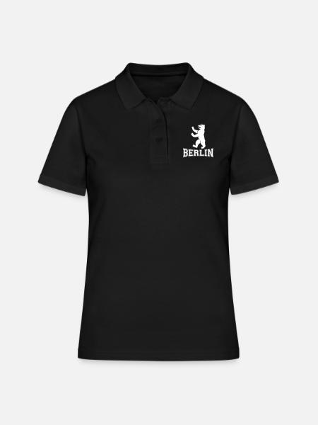Berlin - Women's Polo Shirt - black