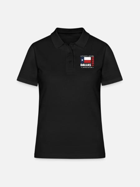 Dallas - Polo Femme - noir